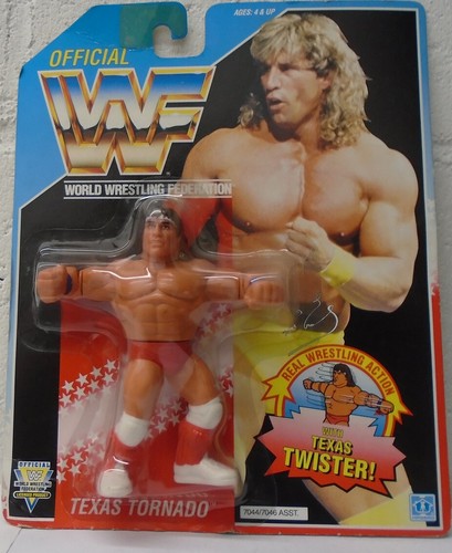 WWF Hasbro Texas Tornado Wrestling Figure 1991 Min...