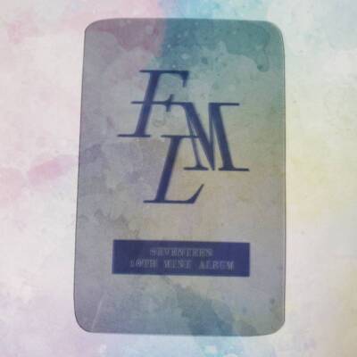 SEVENTEEN FML Photo Card Weverse Album ver. SVT Official SEVENTEEN FML Photo Card Weverse Album ver. SVT Official