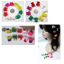 LOT OF 10,20,100 CLIPS-- SMALL ABOUT 1" SIZE HAIR CLIPS HAIR CLAWS