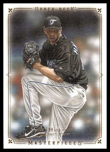 2008 Upper Deck Masterpieces Roy Halladay #89 Toronto Blue Jays 64A