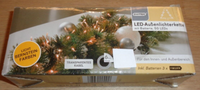 Led Aussen Lichterkette,Batteriebetrieb,50 Led,Bernstein,Timer,Dekotransp Kab,Ne