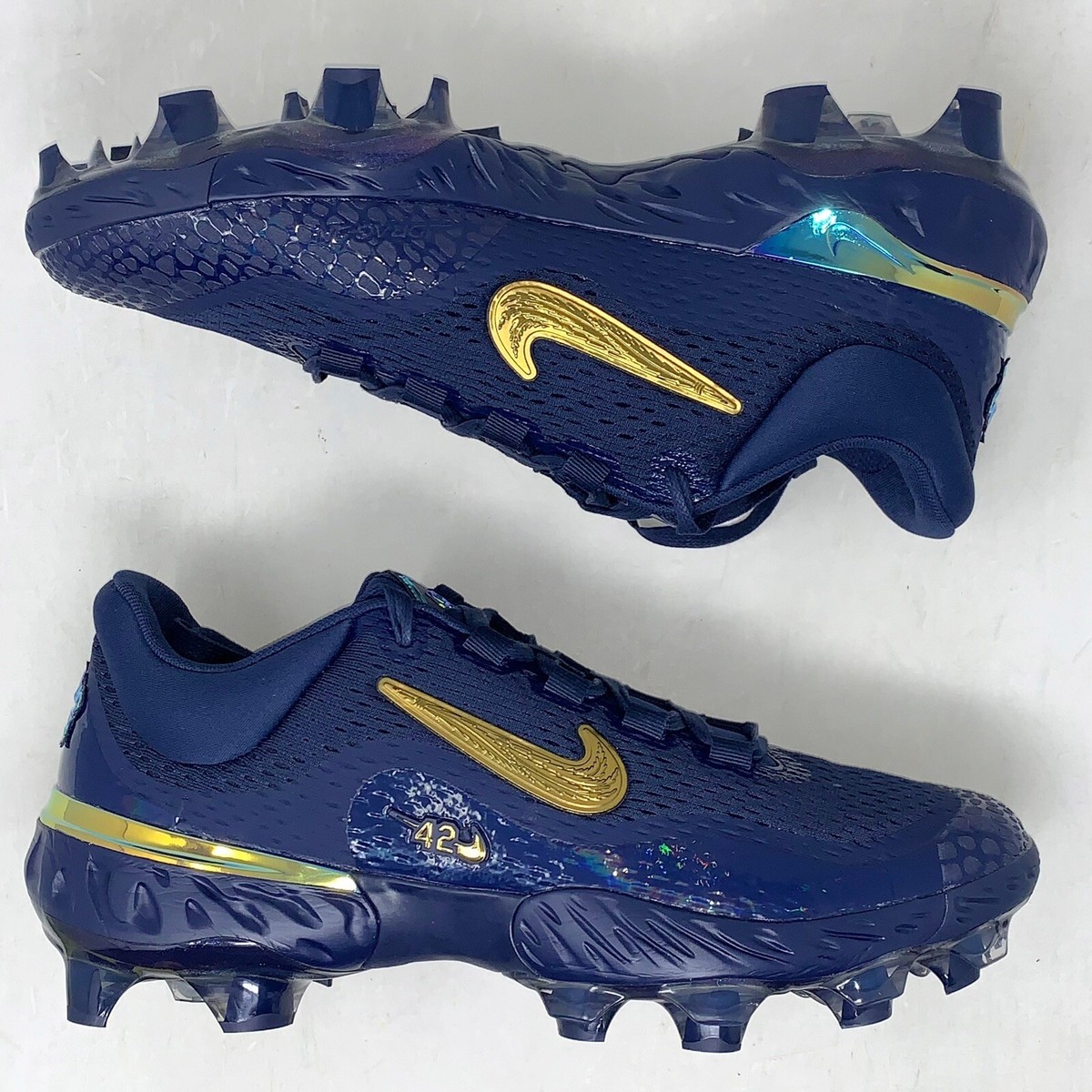 Nike Alpha Huarache Elite 4 Jackie Robinson MCS Cleats, Size