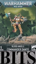 Warhammer 40K Heresy Space Marine Blood Angels COMMANDER DANTE UPGRADE Bit Bits
