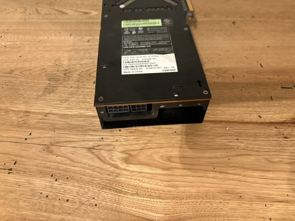 HPE AMD Radeon Instinct MI25 16GB GPU Accelerator + optional 3D fan shroud - Image 4 of 4