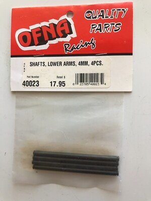 OFNA 40023 Shafts, Lower Arms, 4mm, 4pcs.