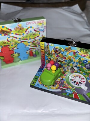 Hasbro Games 2024 Holiday Tree Decor Candy Land & The Game Of Life By RUZ