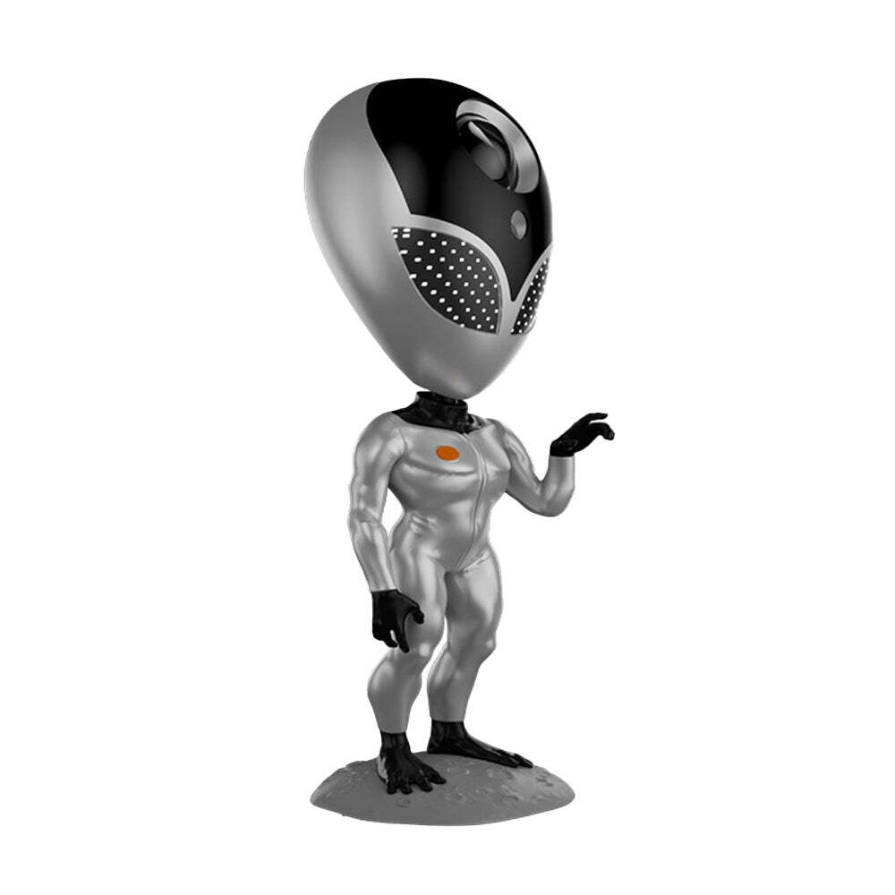 Alien Galaxy Starry Projector Night Light Sky Home Lamp Gift silver Night Lights