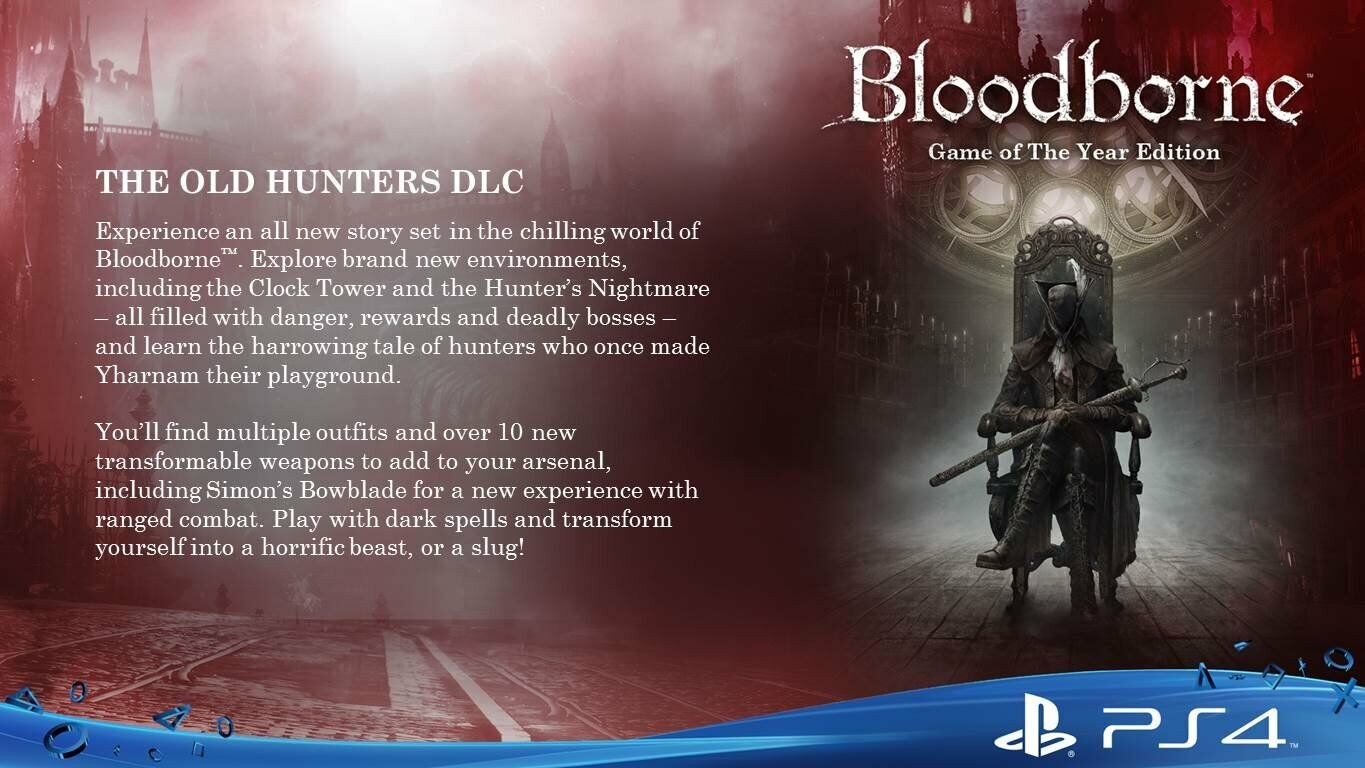 Bloodborne Game Of The Year Edition (preowned) - PlayStation 4 - EB Games  Australia