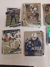 100 Random NFL Football Card Lots 100 Total Cards Base, Inserts, Rookie, Vets...