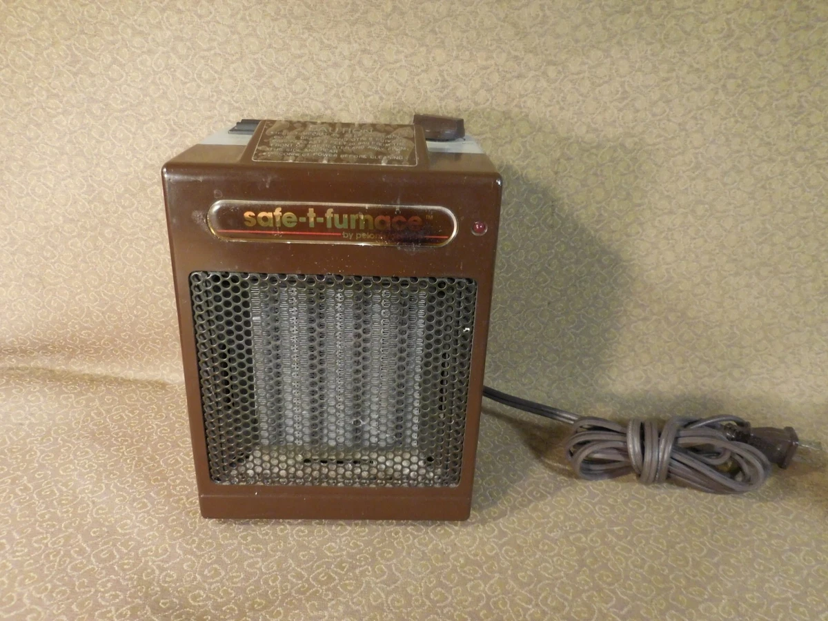 Pelonis SAFE-T-FURNACE Portable 1500 Watts Ceramic Space Heater Model 944  Works | eBay