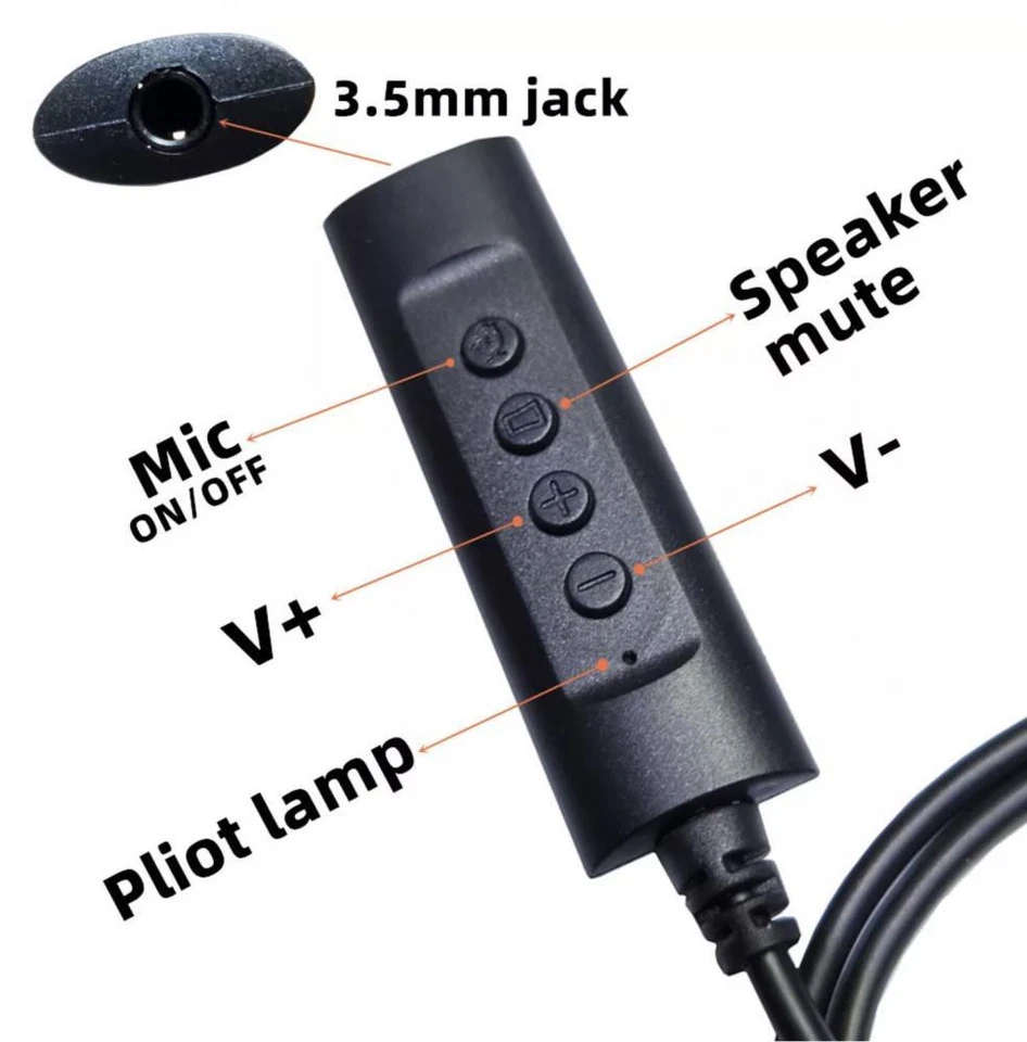 External USB Sound Card to 3.5mm Headset Microphone Converter 0.5m - Image 4 of 4