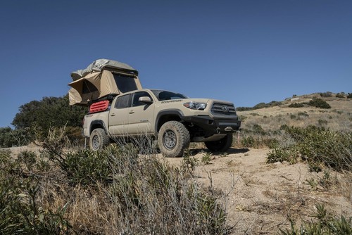 Body Armor 2016-2023 Fits Toyota Tacoma Overland Rack Black Fits 5'5" Beds - Picture 4 of 4