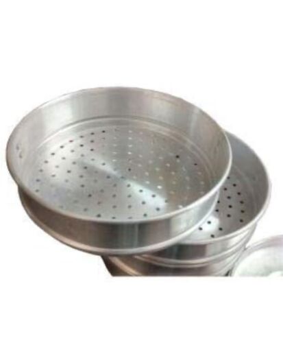5Ltr Aluminum Momo Steamer Dumpling Maker Modak Maker Poaching Pan 4 Tier - Picture 5 of 5