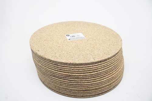 Pack of 21 New Plastec ECR12 Eco Cork Mat 12" (30cm) Made in USA Ships FREE  - Picture 1 of 4