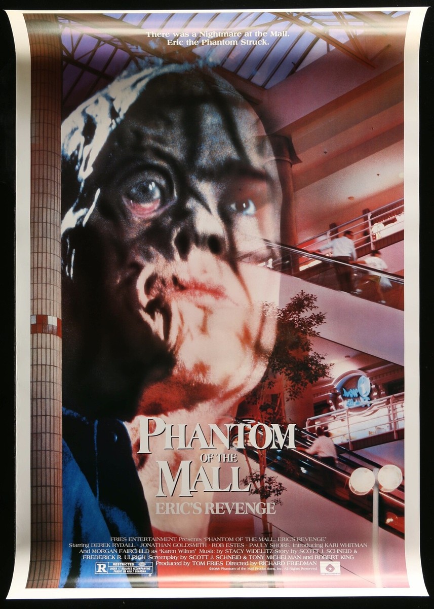 PHANTOM OF THE MALL: ERIC'S REVENGE 27X41 Original Movie Poster One Sheet  Rolled
