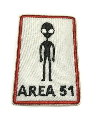 #ad Xfiles I Want To Believe Aliens Vintage Retro Style Iron on Patch Applique 1990s $4.95