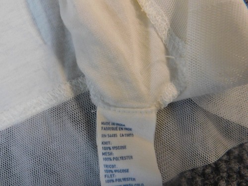 American Eagle Womens Blouse Large White Pullover - Picture 7 of 14