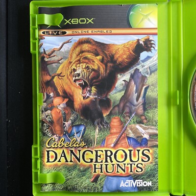 Cabelas Dangerous Hunts (2001) Xbox Game - Original X-Box