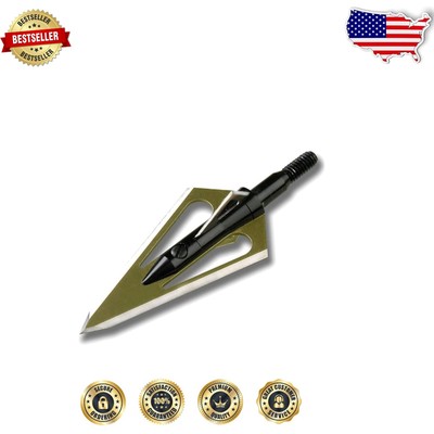 Razor Sharp Outdoor Stinger 125gr Broadhead - 4 Blades for Ultimate Precision