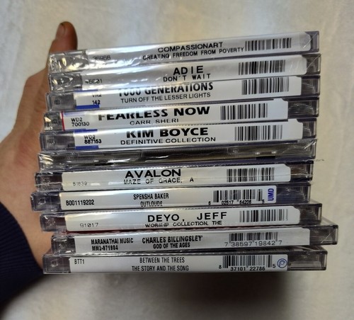 Lot of 11 New Sealed Gospel Religious CDS Avalon Kim Boyce Adie Spensha Baker - Picture 10 of 13
