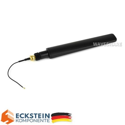 Waveshare 5G High Gain Omni Antenne,SMA zu IPEX-4 Anschluss,5G/4G/3G/2G kompatib