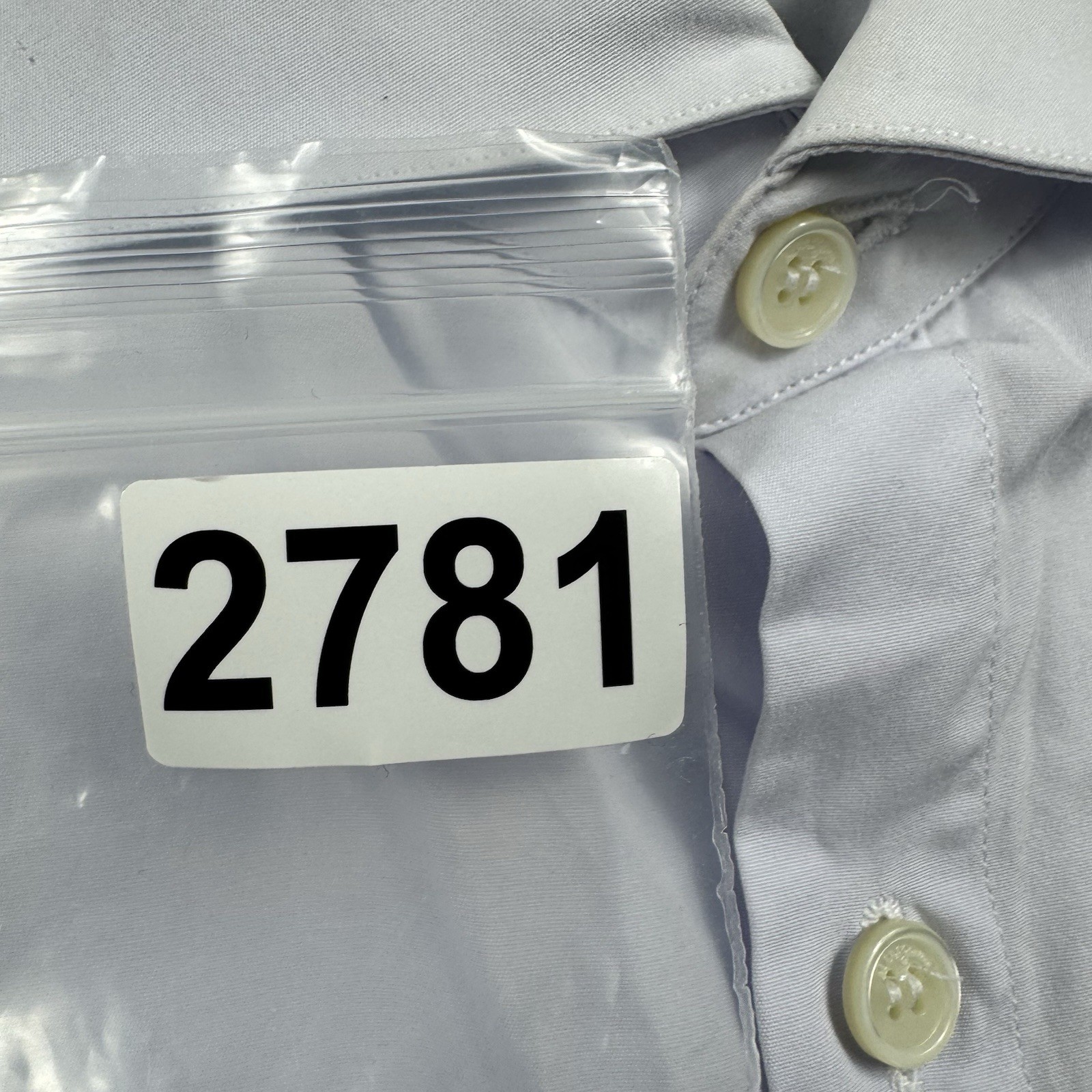 Salvatore Ferragamo Solid White Current Men’s L/S… - image 6