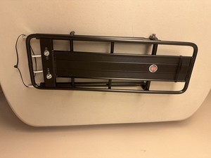 Schwinn Rear Bike Rack Lightweight Adjustable Rear Black Rack NEW