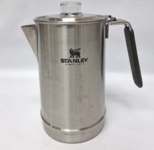 Stanley Percolator 1.1QT Stainless Steel Cool Grip Coffee Pot Outdoors Camping