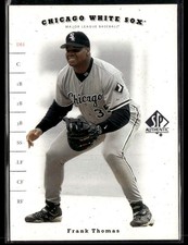 2001 SP Authentic #32 Frank Thomas Baseball Card 3203P