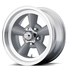 4-New 17" American Racing VN309 TT O Wheels 17x7/17x8 5x5/5x127 0/0 Silver Stagg