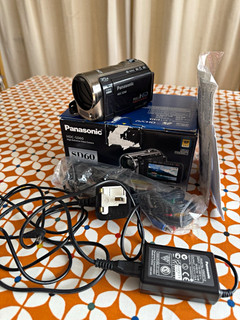 Panasonic HDC SD60 AVCHD HD Camcorder 35x Zoom 2.7in LCD Black Box