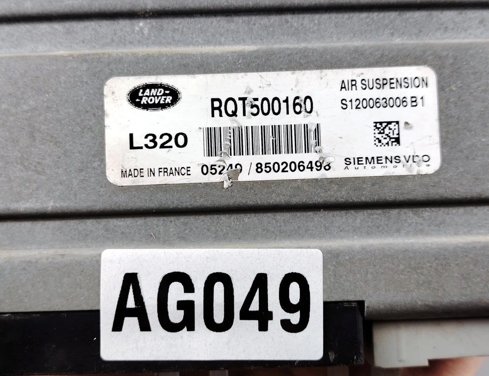 2006 2009 年路虎 RANGE Rover Sport 空气悬架控制器模块 RQT500160 — 第 2/4 张图片