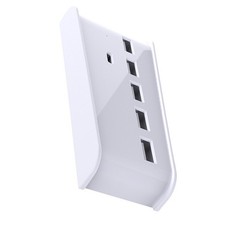 White 6-Port Extend USB Hub Adapter Splitter For Sony PS5 PS4 Pro Game Console H