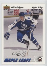 1991-92 Upper Deck Mike Foligno #212 0b5