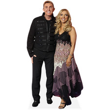 Nik Speakman und Eva Speakman (Duo) Mini Celebrity Cutout