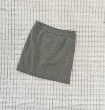 Chadwick  s Of Boston Vintage Gray Wool Skirt Size 10P