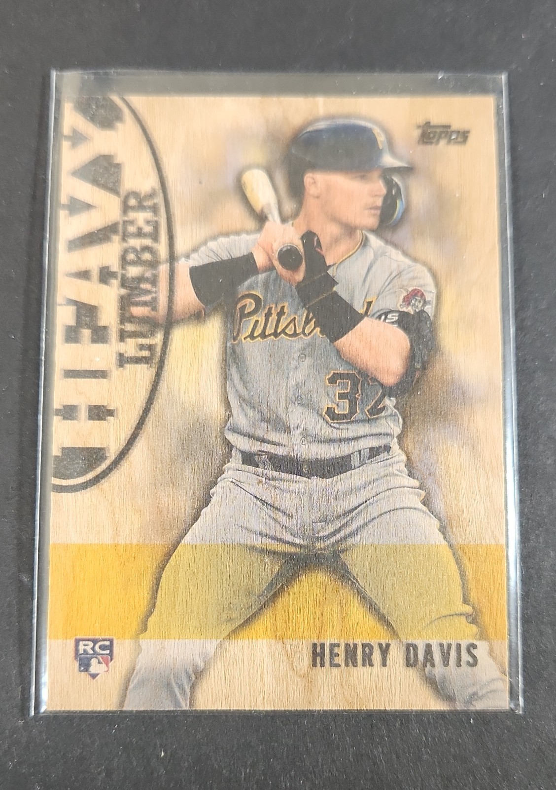 2024 Topps Series 1 - Heavy Lumber Henry Davis #HL-18 (RC)