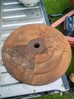 Cast Iron Coca Cola Lollipop Sign Base Vintage Heavy 63.8 Lb
