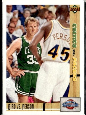 1991-92 Upper Deck #30b Bird vs. Person
