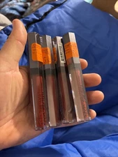 Lot of 4 NYX SLIP TEASE LIP LAQUER FULL COLOR STLL17 SPICED SPELL