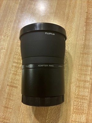 Fujifilm Finepix Tele Conversion Lens 1.5x w/cap Adapter Ring 55mm