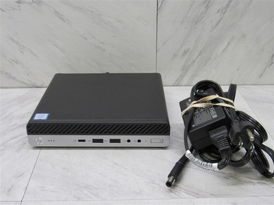 HP MP9 G4 Retail Mini PC Computer - Intel i5-8500T 2.1Ghz 8GB + Adapter!