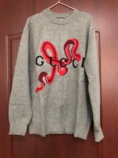 Gucci 2025 New Round Neck Sweater Knit Men's and Women's Casual Top