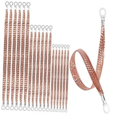 18 Pcs Ground Straps Automotive - 10/15/20 Inch Universal Engine Grounding 