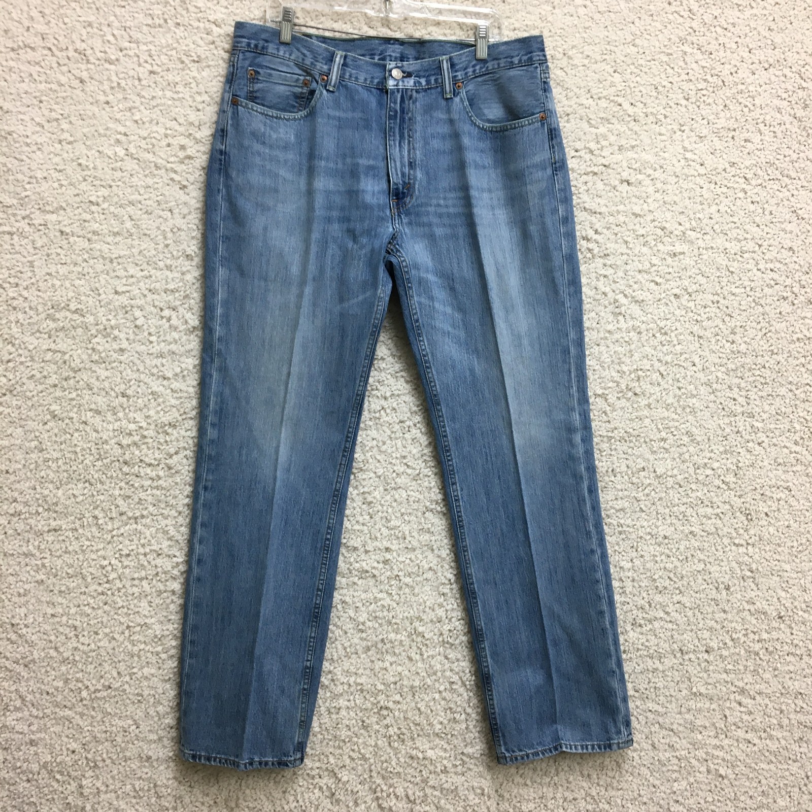 Levis 559 Jeans 36x32 Men Blue Straight Leg Relaxed Fit Medium Wash Denim Casual