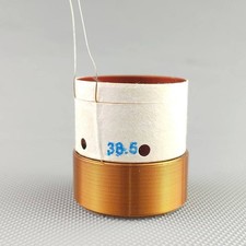 2pcs 38.5mm 4Ohm Bass Voice Coil KSV Skeleton Copper Wire High Power Voice Coil