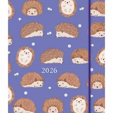 Carousel Worldwide, Hedgehog Pattern 2026 Pocket Diary Planner