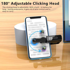 Auto Screen Clicker for Smartphone Adjustable Auto Tapper USB-C Rechargeable