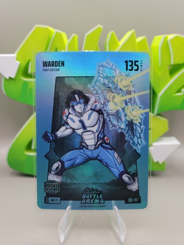 2026 BO JACKSON BATTLE ARENA WARDEN CAM WARD RC BLUE BATTLEFOIL #BBF-77