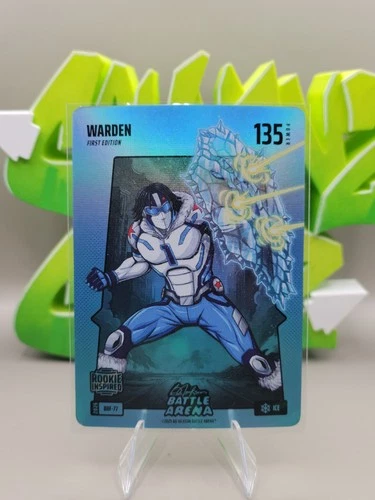2026 BO JACKSON BATTLE ARENA WARDEN CAM WARD RC BLUE BATTLEFOIL #BBF-77